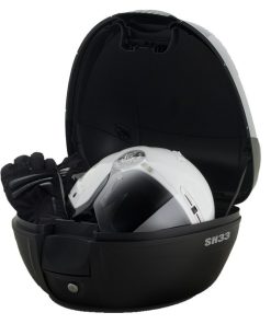 Alternative view of TopCase SH-33 PRETO CATADIOPTRICO BRANCO