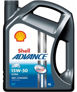 ÓLEO SHELL ADVANCE 4T ULTRA 15W50 (SN/MA2) 4L